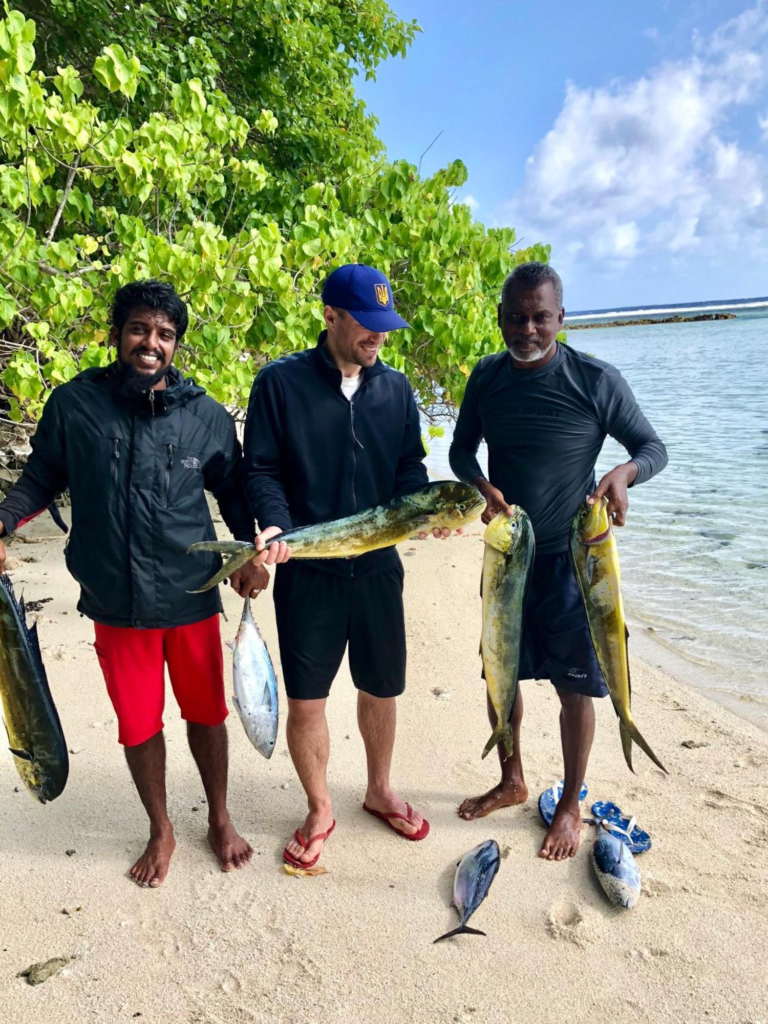 Three Hearts Guesthouse And Villas Fulhadhoo Exteriör bild