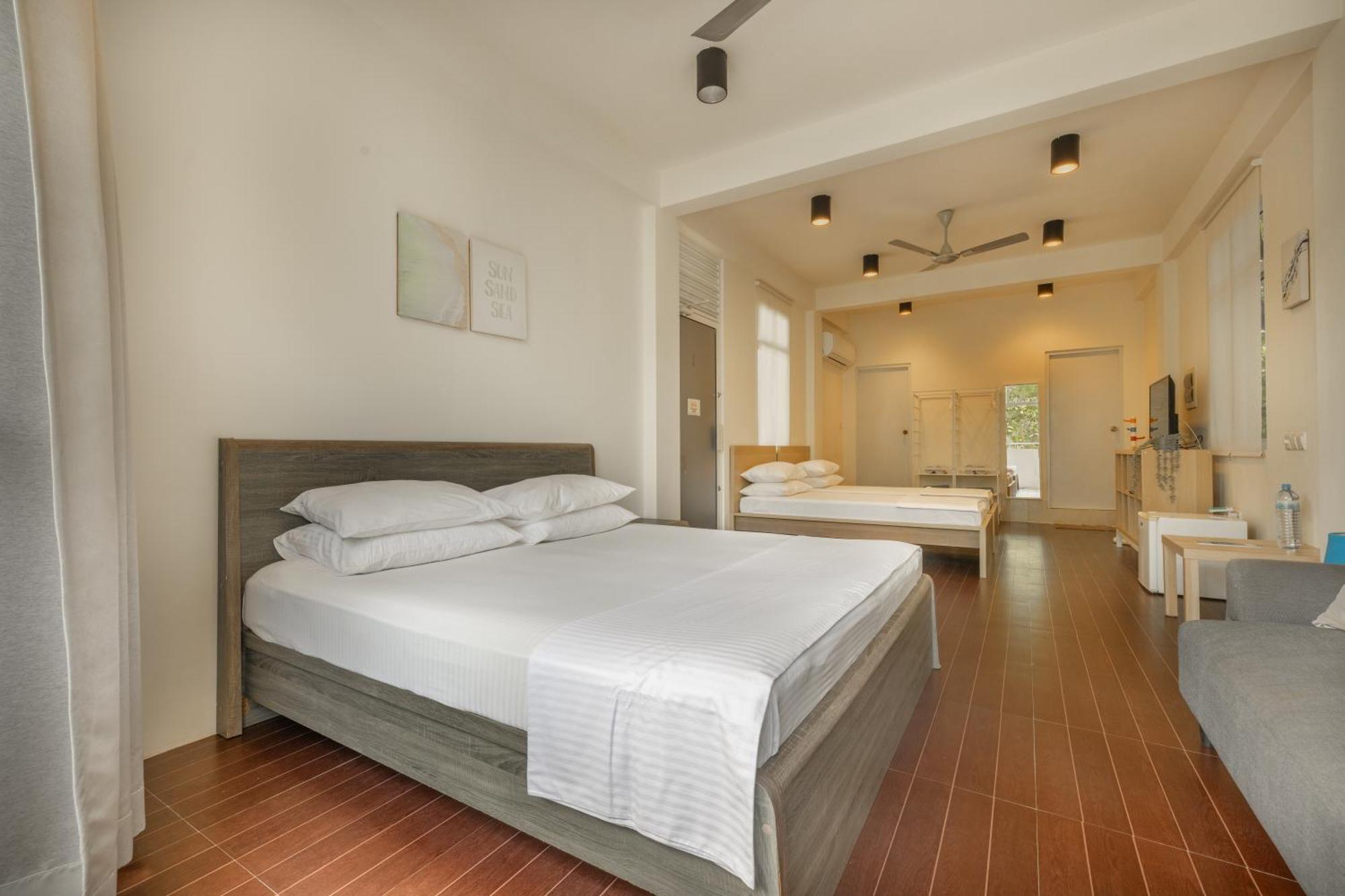 Three Hearts Guesthouse And Villas Fulhadhoo Rum bild