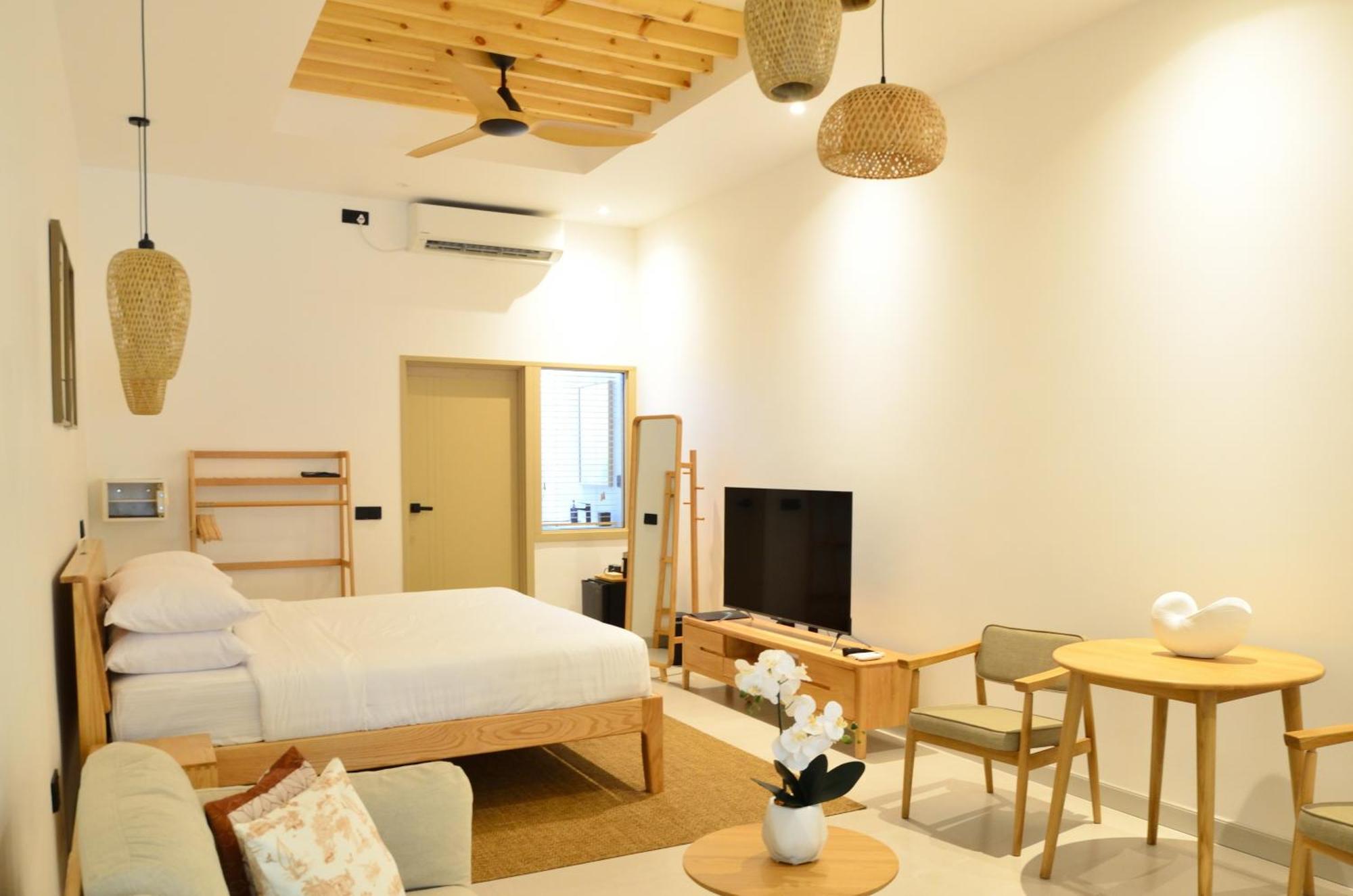 Three Hearts Guesthouse And Villas Fulhadhoo Rum bild