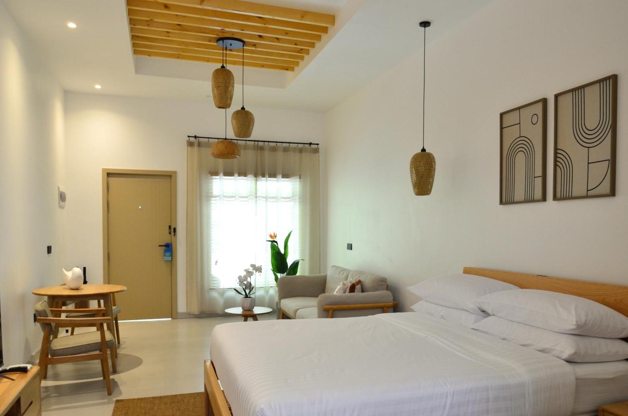Three Hearts Guesthouse And Villas Fulhadhoo Rum bild